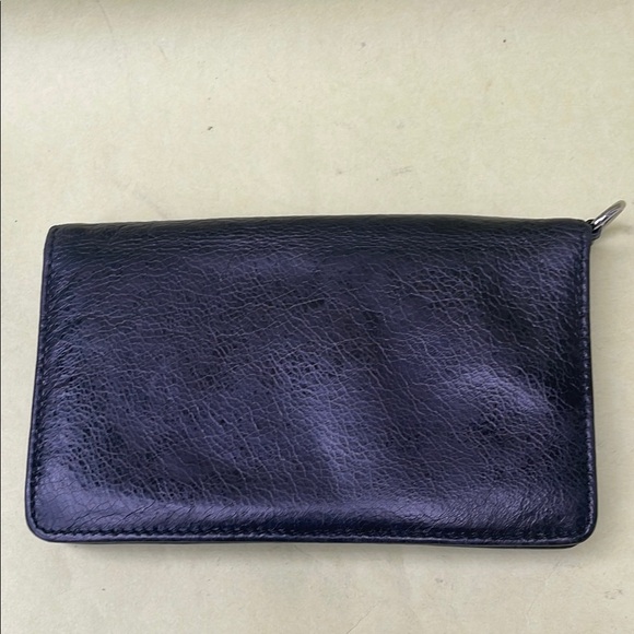 HOBO Handbags - Hobo International Black Leather Wallet/Clutch
